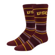 USC Trojans Cardinal Alumnus Dress Socks